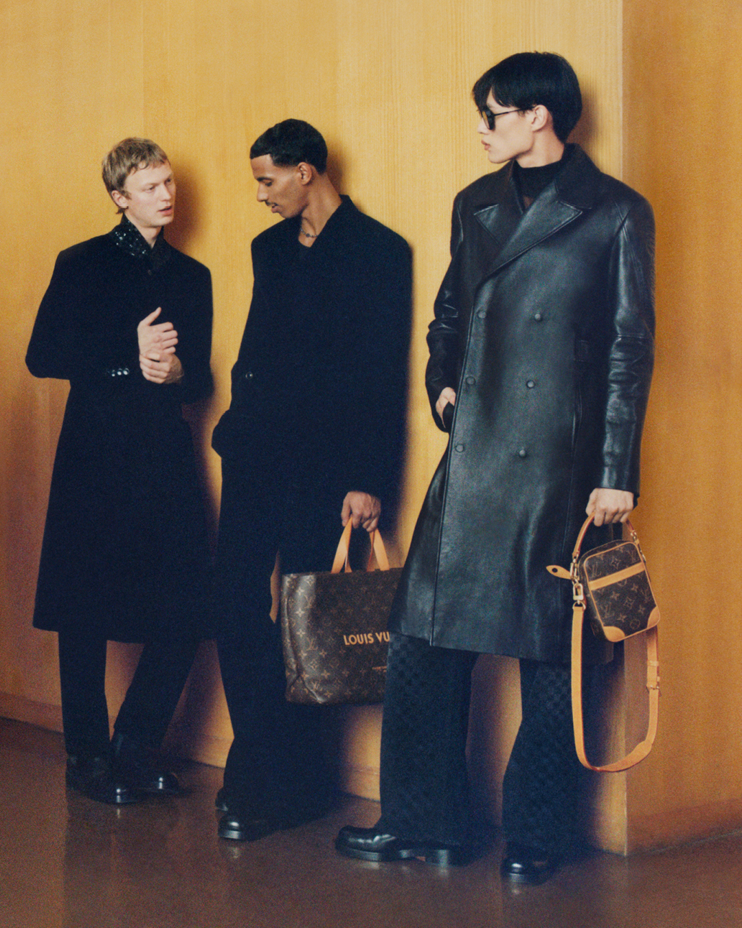 Merchandise from Louis Vuitton clothing line