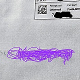 Full 16 digit had some sort of marker passed on it with the expiration date a bit inked and the side of the envelope where the credit card was pressed down with something hard making the full digits visible even through the paper slip inside