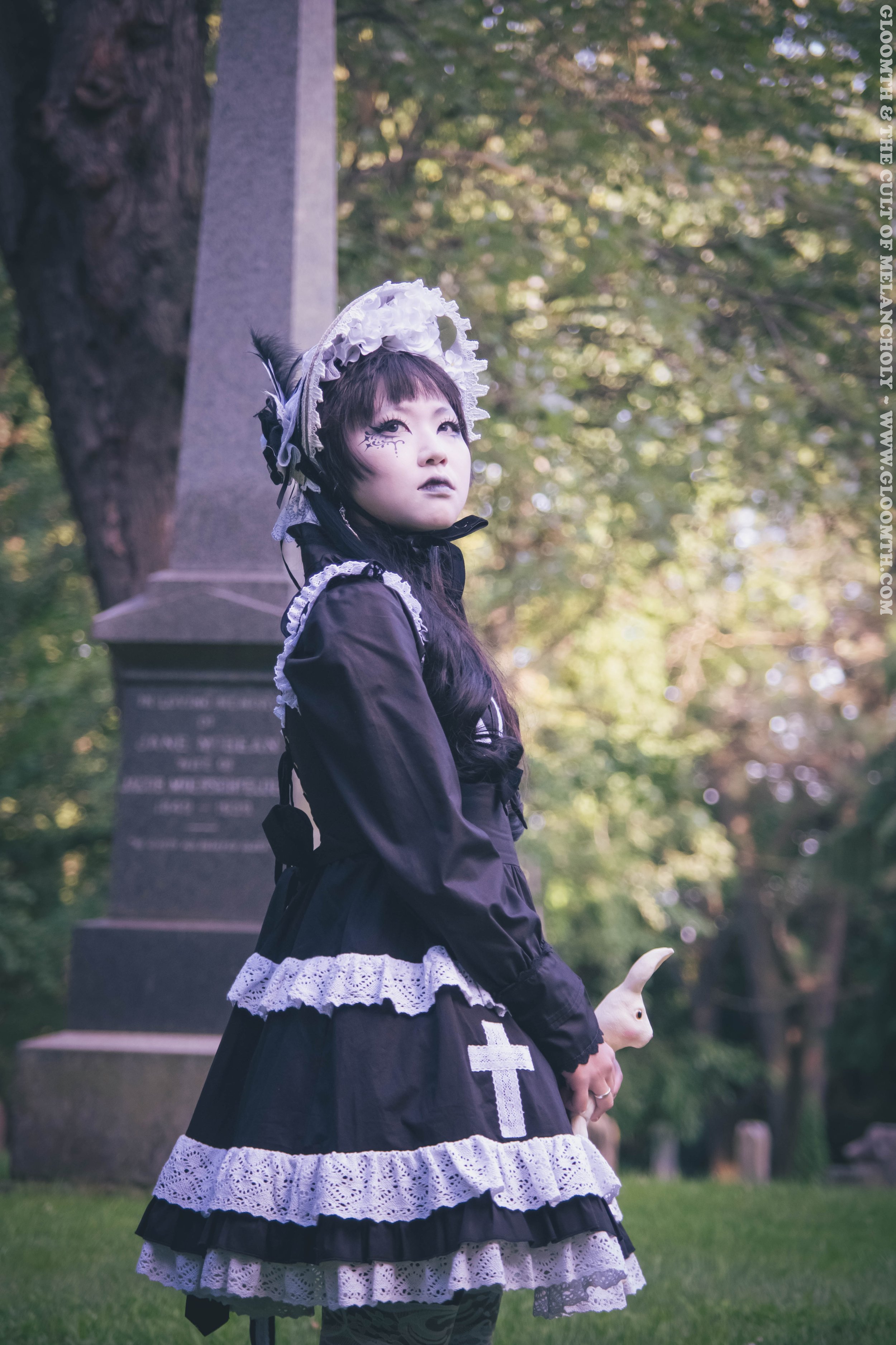 Merchandise from Gloomth clothing line