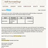 One of many shipping delay emails I received. Notice the order date at the bottom and the email date at the top and the new ship date.