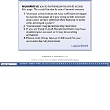 No warnings or explanation. Found out when I tried to log in and cannot.