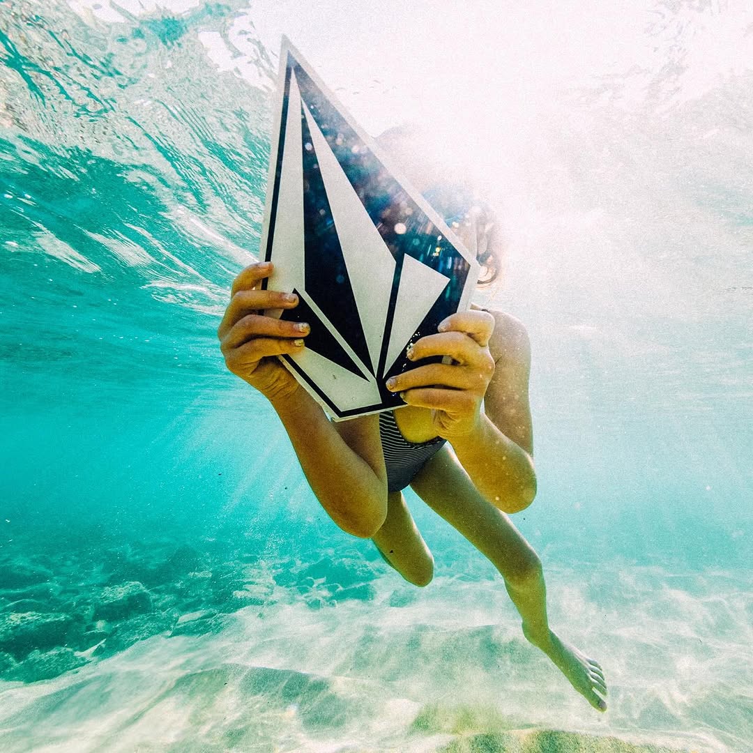 Merchandise from Volcom clothing line