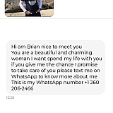 What kind of nonsense is this? Who says that on the first contact? It's all automated crap.