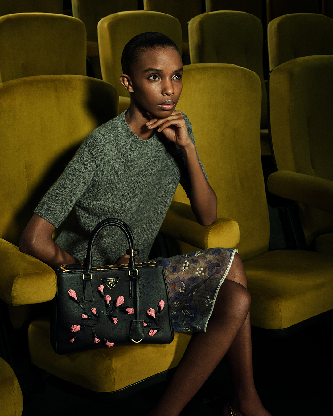 Merchandise from Prada clothing line