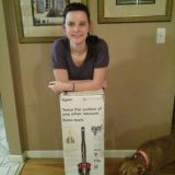 One of my wins on DealDash a Dyson Vacuum