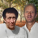 My father and his late father whom he lost when I was an infant. Every Father’s Day is immensely painful for my father but not this one