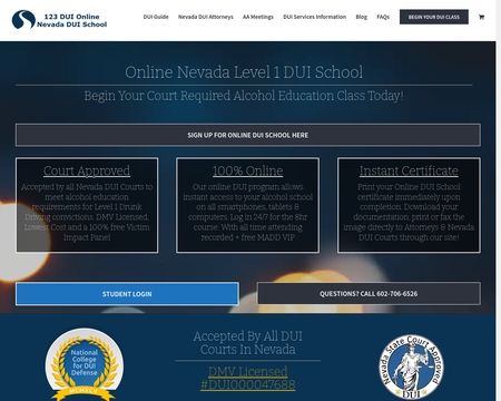 Nevada DUI School