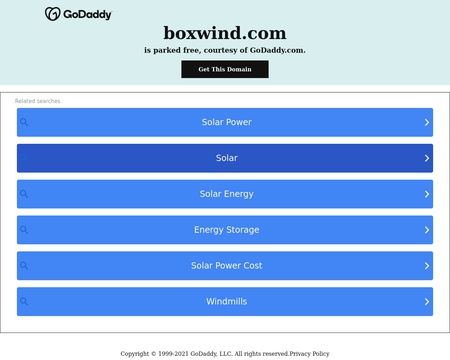 Boxwind