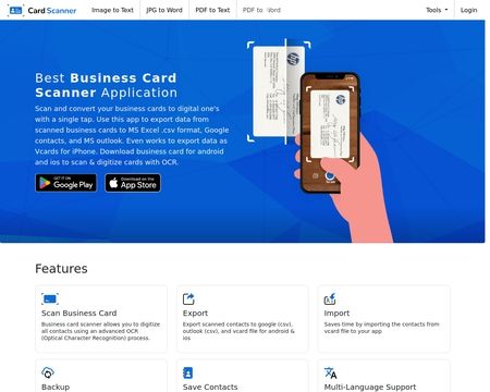Business Card Scanner