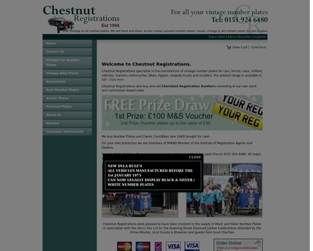 Chestnut Registrations