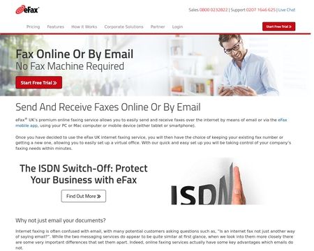eFax UK