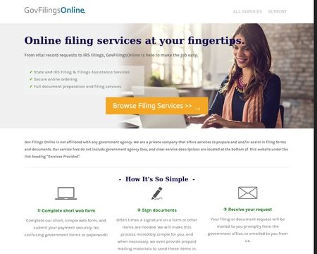 GovFilingsOnline