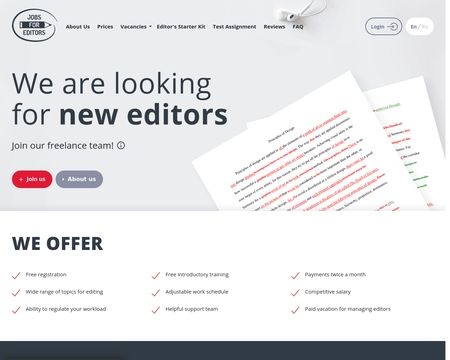 Jobs For Editors