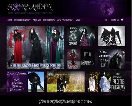 website thubmnail of Moonmaiden