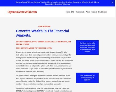 OptionsGoneWild.com