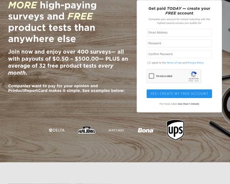 Product Report Card