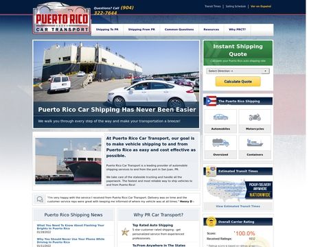 Puerto Rico Car Transport