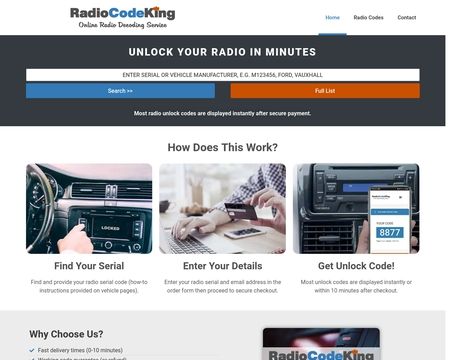Radiocodeking.co.uk