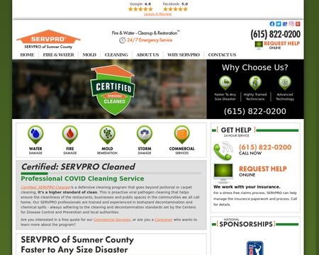 SERVPRO Of Sumner County