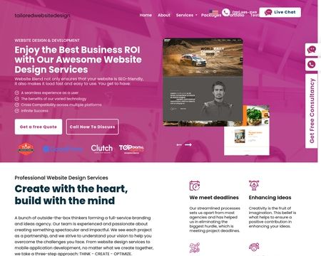 Tailored Website Design