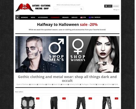 website thubmnail of The Black Angel