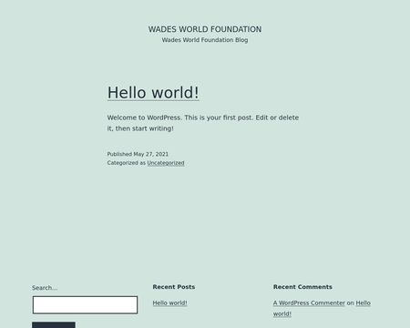 Wadesworldfoundation.org