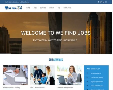 We Find Jobs UAE